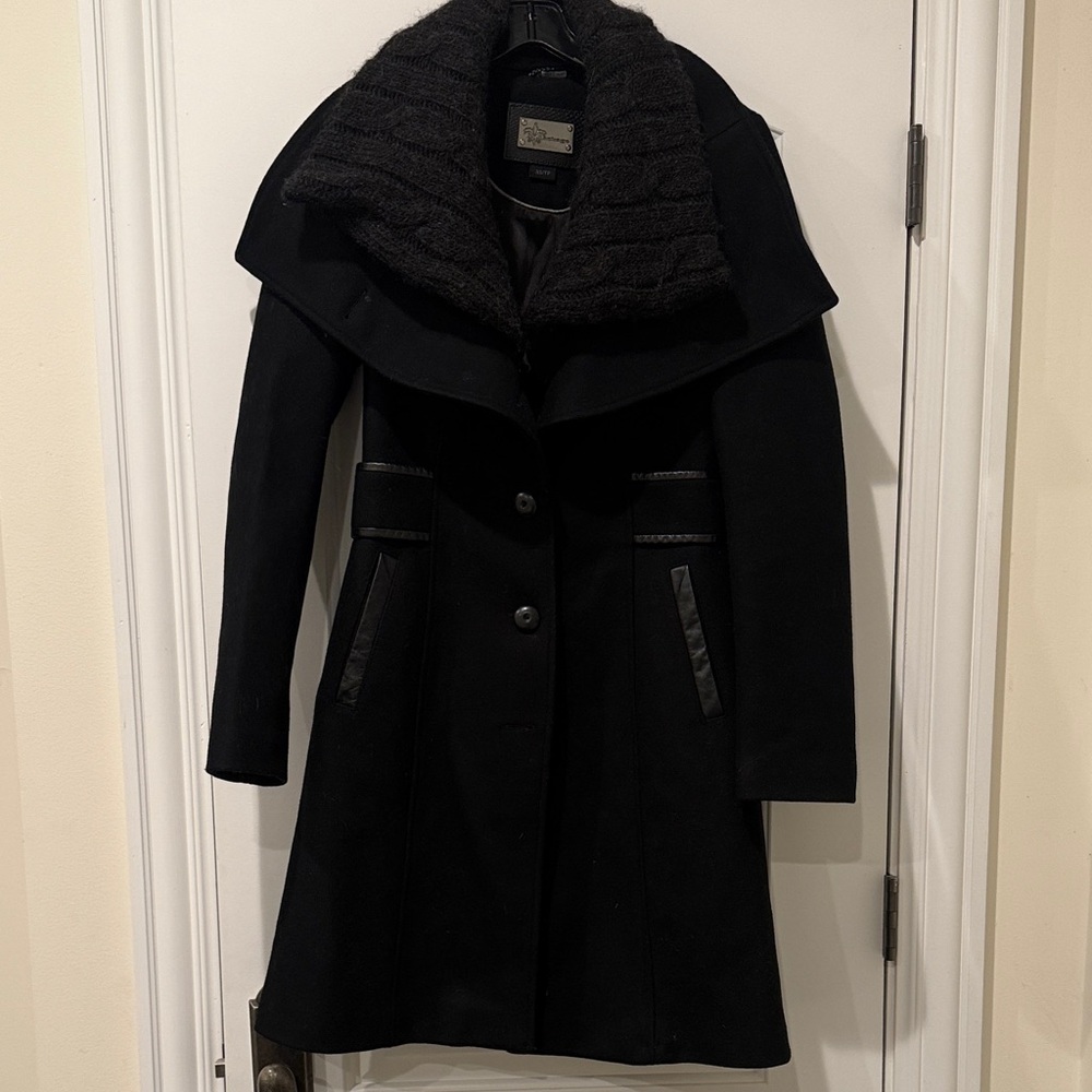 Mackage Black Trench Coat for Women